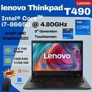 Lenovo ThinkPad T490s T480s T470s T460 T460s T14 L440 L430 L390 | 16GB RAM | 512GB SSD | Used / Refu