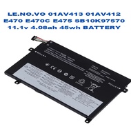 LE.NO.VO 01AV413 01AV412 E470 E470C E475 SB10K97570 11.1v 4.08ah 45wh BATTERY