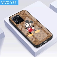 (S37) Case Glass VIVO Y35 - Latest cellphone casing - VIVO Y35 - cellphone protector - VIVO Y35