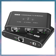 [hotkeystore.] Gigabit for IP Camera PoE Switch 1 in 3 Out 30W Per Port Network Hub RJ45 for VoIP Ph