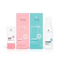 NAKIZ - มูสล้างจุดซ่อนเร้น ล้างน้องสาว น้องมีกลิ่น ตกขาว คัน NAKIZ LIVELY CLEANSING 80 มล.(1ขวด)