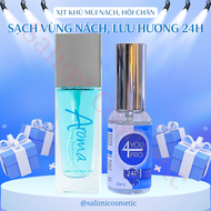 COMBO Xịt Khử Mùi Hôi Nách 4YOU PRO 30ml & AROMA 50ml Khử Mùi Toàn Thân Ngăn Tiết Mồ Hôi