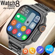 S8 ULTRA SMARTWATCH S8 Ultra Max Original Smart Watch Series 8 Screen Bluetooth Call NFC ECG Waterproof Sport Smartwatch