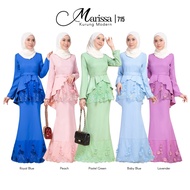 715 / P715 / SP715#MARISSA KURUNG PEPLUM