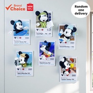 MINISO  Mickey Mouse Fun Life Series - Collectible 3D Refrigerator Magnet Blind Boxes Ideal Present 