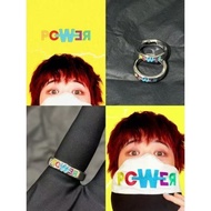Kpop Idol G-Dragon Ring Power Painting Design Fashion Accessories Rings