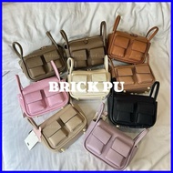 ♨ ❐ ❀ ONHAND  BRICK PU 18&22CM BAG ONHAND HOUSE OF LITTLE BUNNY (3 Straps included)