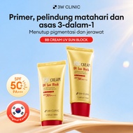 3W Clinic UV Sun Block BB Cream Brightening SPF50 PA+++ 50ml Anti-inflammatory & Antibacterial