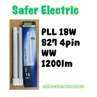 [5pc bundle!] Safer Electric Enerline Bulb PLL 18W 827 4 pin 1200lm 2G11