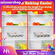 Pizza Dough Proofing Box, Stackable Pizza Dough Container W/Lid , Bread Fermentation Storage Boxes, 