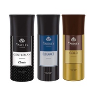 {Ready Stock} Yardley London Gentleman Classic Deo Body Spray for Men, 150ml And Yardley London Eleg