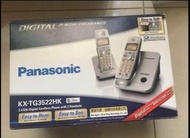 Panasonic digital cordless phone with handsets 樂信牌 家居 固網 免提 電話