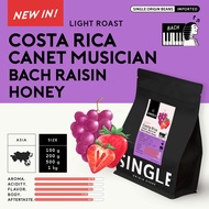เมล็ดกาแฟคั่วอ่อน Costa Rica Canet Musician Bach Raisin Honey (Specialty Coffee)