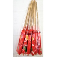 现货 蜡烛 (竹脚) 大 供神 供佛 拜神 拜好兄弟 清明节 Ready Stock Candle (wooden stick) Large size Hungry Ghost Festival Qi