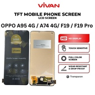 VIVAN LCD Touchscreen Oppo A95 4G / A74 4G / F19 / F19 Pro Original