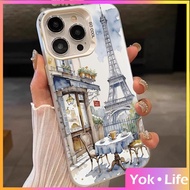 Paris Nook Case for iPhone 17 16 15 14 Pro Max 13 12 Mini 11Pro XR 7 8 Plus Shockproof Cover Screen 