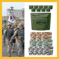 Korean Army Combat Rations - MRE Combat food 4 Type