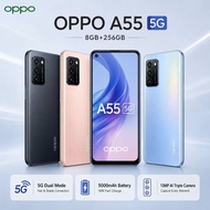 OPPO A55 5G | Android 12 Smartphone | RAM 8GB + ROM 256GB | 6.51 Inch | 5000mAh | 50MP
