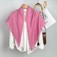 New Solid Color 90 * 90 Casual Headscarf Sunscreen Shawl