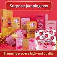 Red Packet Box Jumping Jumping Surprise Gift Box Red Packet Jumping Gift Box