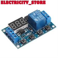 Cyclic switching relay delay circuit