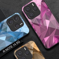 Softcase Glossy Glass Redmi Note 14 4G/5G Latest 2025 Casing Handphone Redmi Note 14 4G/5G - Protect
