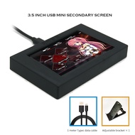 【Hot ticket】 3.5 inch IPS TYPE-C Mini Moniror For PC Gamer DIY Display CPU GPU RAM Monitoring USB Fr