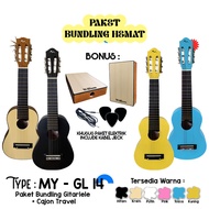 Promo Paket Hemat Gitarlele Akustik Elektrik Senar Nilon & String Murah