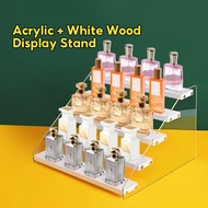 Figurine Acrylic Display Stand Perfume Display Rack Cosmetic Jewellery Display Shelf Doll Storage Di