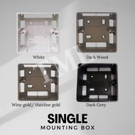 Mounting Box White Dark Wood Dark Grey Wine Gold Hairline Schneider Avataron Avataron C Compatible