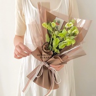 DB - [1 ROLL 55CM x 10 YARD] KERTAS CHRYSTAL KRISTAL WRAP BUNGA WRAPPING KOREAN STYLE ALA KOREA BENI