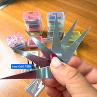 Stainless steel screw fork, stainless steel screw fork, BEAUTIFUL THICK stainless steel screw skewer
