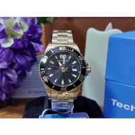 TechnoMarine Sea Manta Gold Black Dial Women's Watch, 38mm, TM-220109