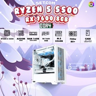 BONMECOM2 คอมประกอบ / CPU RYZEN 5 5500 / RX 7600 8GB / Case เลือกแบบได้ครับ