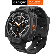 SPIGEN เคสกับสายสำหรับ Galaxy Watch Ultra 2 [Rugged Armor Pro] Flexible Layer Defends Against Daily 