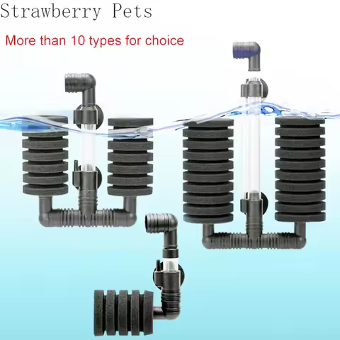 Aquarium Filter for Aquarium Fish Tank Air Pump Skimmer Biochemical Sponge Filter Aquarium Bio Filte