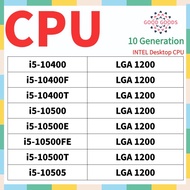 i5-10400 i5-10400F i5-10400T i5-10500 i5-10500E i5-10500FE i5-10500T i5-10505 10th generation INTEL 