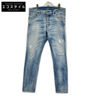 Dsquared2 S74LB1354 靛藍色 COOL GUY 牛仔褲 錐形褲 48 碼 [二手]