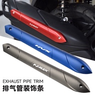 Suitable for Yamaha NMAX155 exhaust cover decorative bracket AEROX/NVX exhaust protection anti-frict