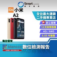 【創宇通訊│福利品】Xiaomi 小米 A2 4+64GB 5.99吋 前後2000萬畫素鏡頭 AI美顏 指紋辨識	