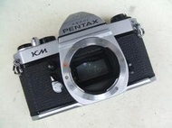 【AB的店】瑕庛品Pentax KM PK接環純機械式沒電也能拍單眼手動對焦底片相機