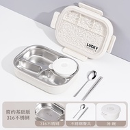 กล่องข้าวสแตนเลส 316 แบบใหม่ปี 2025 สำหรับผู้ใช้งานในออฟฟิศ รับประทานอาหารได้ทันที กล่องอาหารสำหรับน