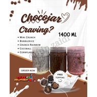 [Saiz 1400ml] Cocojar Chocolate Homemade Viral | Dessert Coklat Premium Meleleh | Kudapan Snack Rang