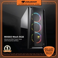 COUGAR MX660 Mesh RGB Advanced Mid-Tower Case with Powerful Airflow