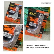 MJL Ori Caliper Bracket CNC (2 POT) FRONT WAVE110