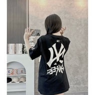 Mlb Yankess - Like Korea Unisex Premium 100% Cotton T-Shirt - Full Stamp Tag Zip Bag