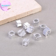 MyriadU 5/10Pcs TO99 TO39 Aluminum Heat Sink Radiator Cooling Cooler For OPA627SM LME49720HA OPA128K