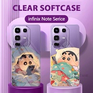Latest Premium Crayonshinchan Girls Case Infinix Note 50 Pro 5G 30 40 Pro Plus 5G 40 4G Tk Cute Casi