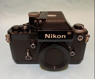 Nikon F2 (DP-1) 黑色相機 經典懷舊多處露銅