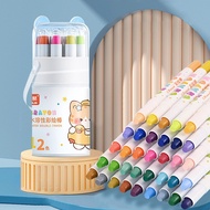 Arrival The Next Day Washable Paint Pen Oil Stick Water-Soluble Color Pencil Rotating Crayon Soft Pa